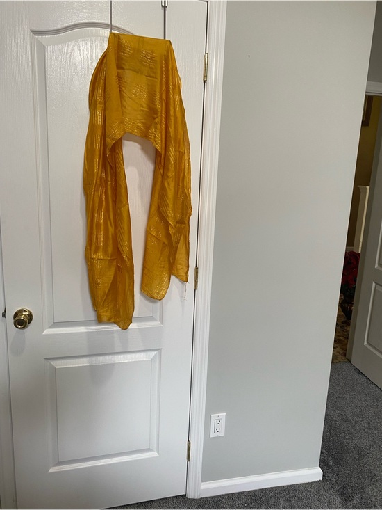 Accessories - Lightweight Mustard Yellow Scarf Wrap - Women's Accessory